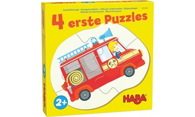 4 erste Puzzles – Einsatzfahrzeuge