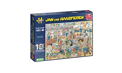 Puzzle 10 Jahre Studio Jan van Haasteren, 1000 Teile, 68x49 cm, ab 12 Jahren