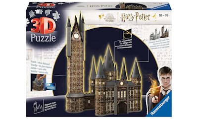 3D Puzzle: Hogwarts Schloss - Astronomieturm - Night Edition