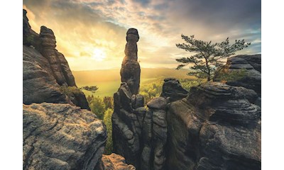 Erleuchtung - Elbsandsteingebirge