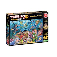 Puzzle Wasgij Original 43 Aquarium Antics, 1000 Teile, 68x49 cm, ab 12 Jahren