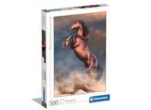 Puzzle Wild Red Stallion 500 Teilen 49 x 36 cm Wilder roter Hengst