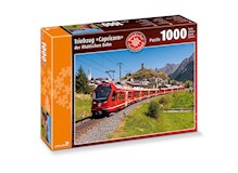 1'000 Teile Puzzle Triebzug Capricorn der Rhätischen Bahn