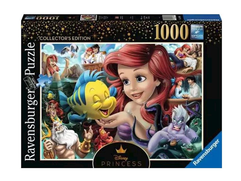 Puzzle die 1000, Anz. Meerjungfrau Disney Ravensburger Teile: Arielle,