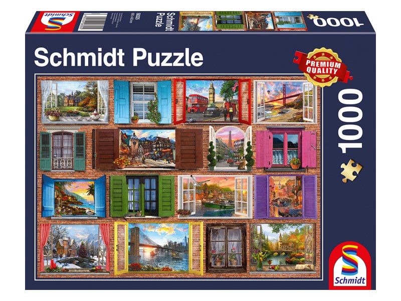 Zubeh R F R Schmidt Puzzle Fenster Auf Anz Teile Puzzle Welt Ch