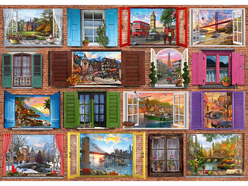 Zubeh R F R Schmidt Puzzle Fenster Auf Anz Teile Puzzle Welt Ch